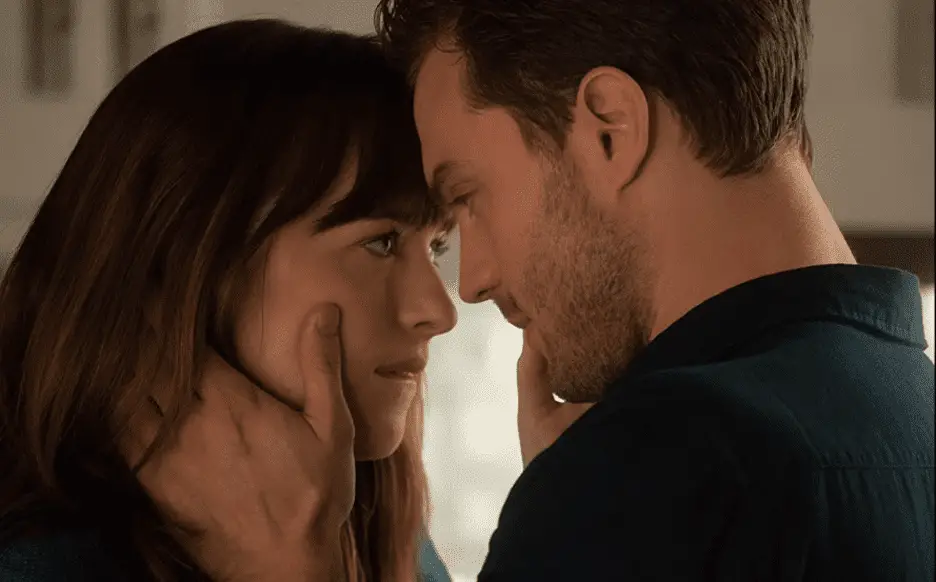 A scene from the movie 50 shades of grey